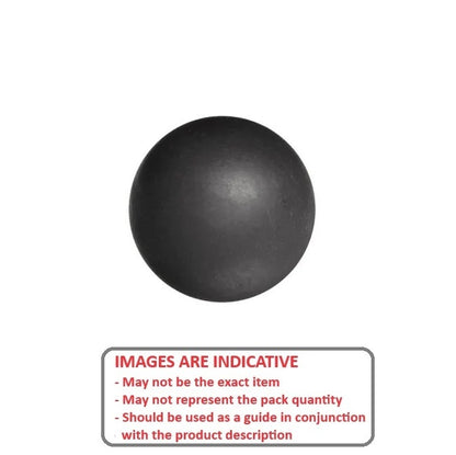 1069619 | BL-00635-NR (10 Pcs) --- Rubber Balls - 6.35 mm Nitrile - BUNA-N - - Grade 2 Ball