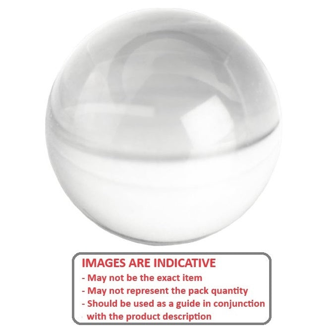 1046111 | BL-00318-SP-G25 (PK-5) --- Ceramic Balls - 3.175 mm Synthetic Sapphire - AFBMA Grade 25 Ball