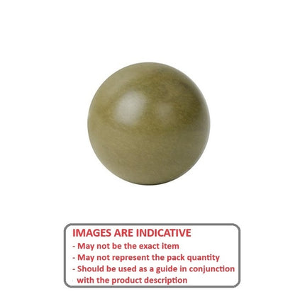 1077750 | BL-00794-TO --- Plastic Balls - 7.94 mm Torlon - Polyamide-imide - - Grade II Ball