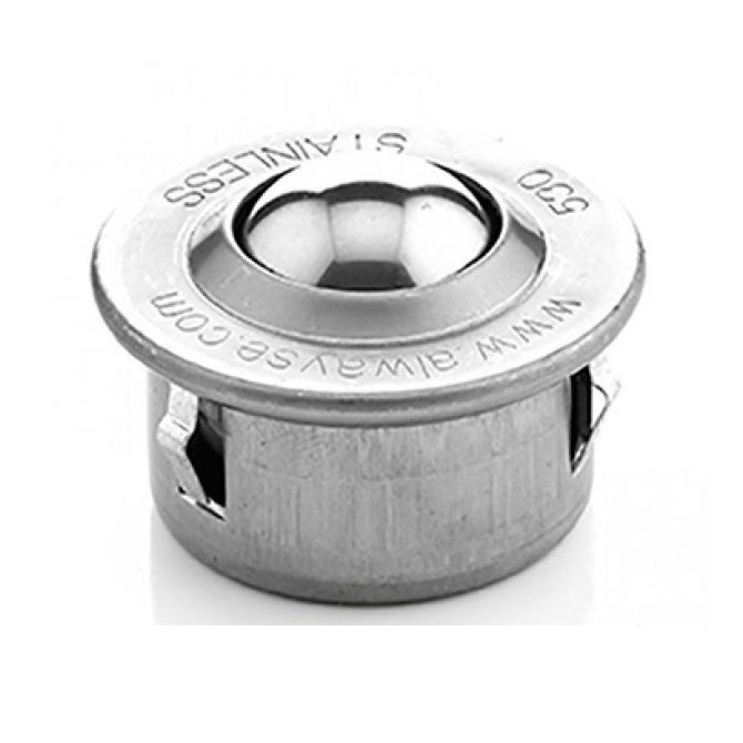 Ball Transfer Units - Flange Mount - Standard - Stainless - Deep