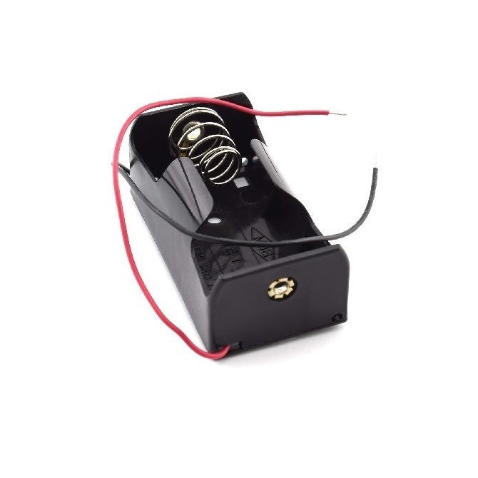 1000020 | BAT-HOL-D-01 (2 Pcs) --- Holders Battery Accessories - D Cell Battery Holder 1 x D Cell - 71 x 71 x 31 - Acetal