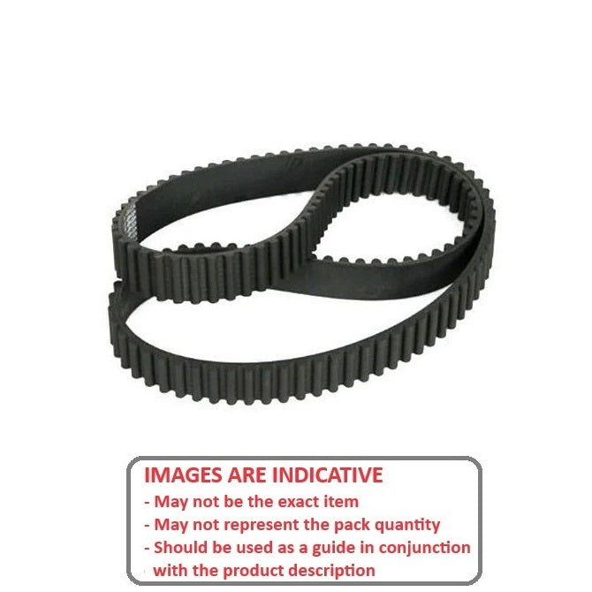1146827 | B-050H-035-0090-NFB (5 Pcs) --- Timing 5.000mm Pitch Belts - 35 tooth - 175x9 mm - Nylon Covered Neoprene with Fibreglass Cords