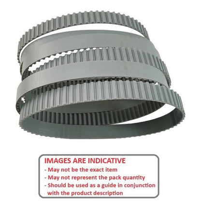1173328 | B-MXL-0071-0064-PKG --- Inch Timing Belts - 71 tooth - 144.272x6.4 mm 2.032mm Pitch MXL - Polyurethane with Kevlar Cords Belt