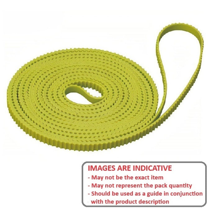 1194797 | B-40D-0130-0048-PPY --- Inch Timing Belts - 130 tooth - 269.49x4.8 mm - Polyurethane with Polester Cords