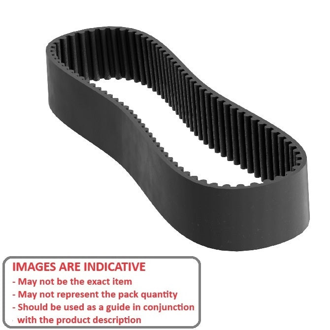1167849 | B-030S-0060-0150-NFB --- Timing 3.000mm Pitch Belts - 60 tooth - 180x15 mm - Nylon Covered Neoprene with Fibreglass Cords