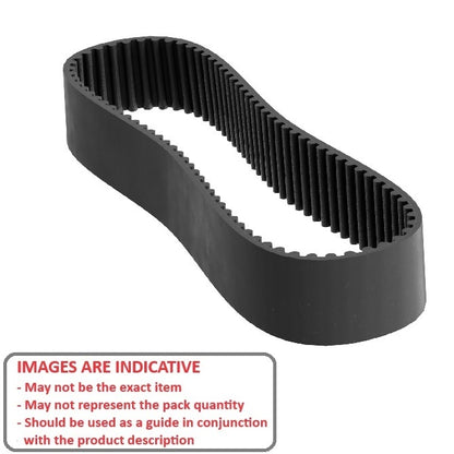1162090 | B-080H-0040-0500-NFB (Each) --- Timing 8mm Pitch Belts - 40 tooth - 320x50 mm HTD - Nylon Covered Neoprene with Fibreglass Cords Belt