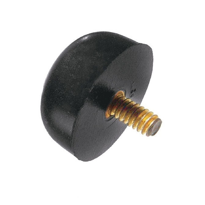 1133297 | LVL-15RS --- Domed Bumpers - 25.4x22.225 mm - 10-24 UNC - 4.76mm - - Elastomer Bumper