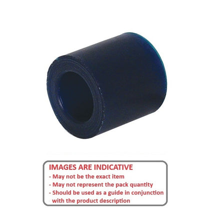1149626 | AU-923RS --- Cylindrical Counterbored Bumpers - 38.1x31.75x9.53 mm - Polyurethane 90A Bumper