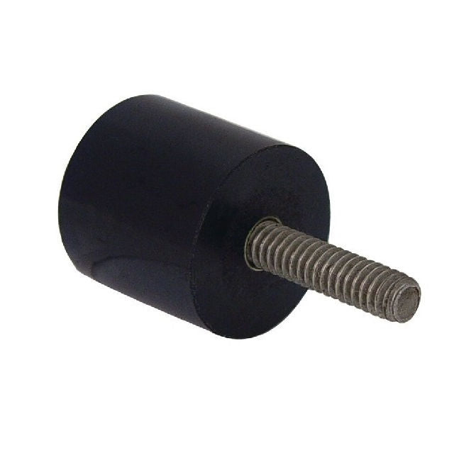 1142023 | AU-901RS (5 Pcs) --- Cylindrical Male Thread Bumpers - 31.75x25.4 mm - 1/4-20 UNC - 6.35mm - Standard - Polyurethane Bumper