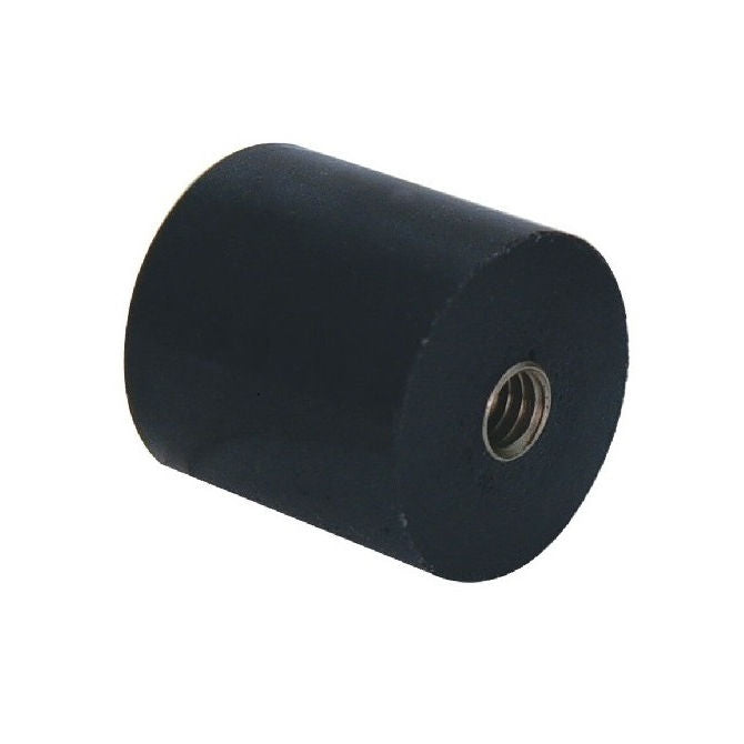 1142019 | AU-911RS (5 Pcs) --- Cylindrical Female Thread Bumpers - 31.75x25.4 mm - 1/4-20 UNC - 6.35mm - - Polyurethane Bumper