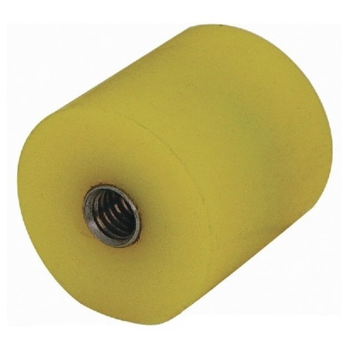 Cylindrical Female Thread Bumpers - 25.4x25.4 mm - 1/4-20 UNC -6.35mm- - Polyurethane