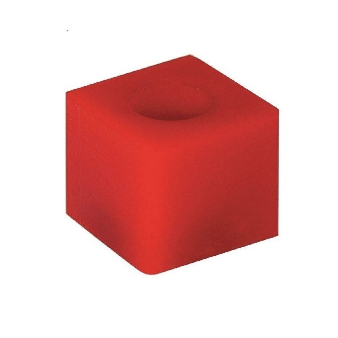 1168944 | FRB-558RS --- Square and Rectangular Bumpers - 63.5x15.875x15.875 mm Steel Plated - Polyurethane Bumper