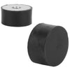Buffer Mounts - 100x30 mm - M12x1.75 - Natural Rubber