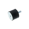 Bobbin Mounts - 15x13 mm - M4x0.7 - Natural Rubber