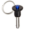 Ball Lock Pins - 12.7x12.7 mm - 304 Stainless Steel Shank / Aluminium Handle