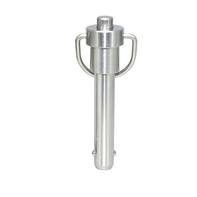 1088086 | BLP-095-0445-MHR-S4 (8 Pcs) --- Ball Lock Pins - 9.53x44.45 mm - 304 Stainless Steel Marine Style Pin