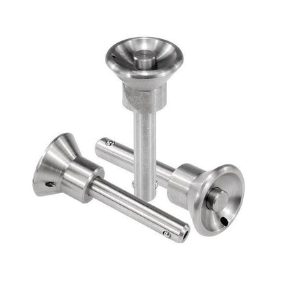 Ball Lock Pins - 12.7x101.6 mm - 304 Stainless Steel