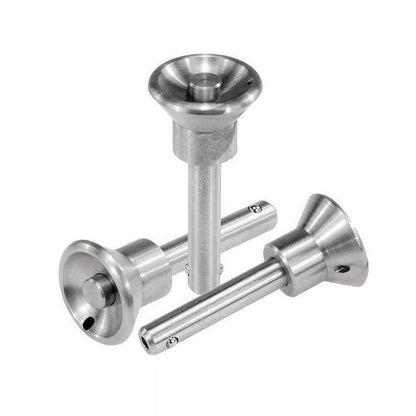 1103642 | BLP-127-1016-MRE-S4 (PK-10) --- Ball Lock Pins - 12.7x101.6 mm - 304 Stainless Steel Marine Style Pin