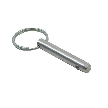 Ball Lock Pins - 7.94x38.1 mm - 316 Stainless Steel Keyring Style Pin