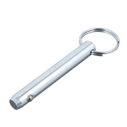 1101708 | BLP-127-0254-K1-C --- Ball Lock Pins - 12.7x25.4 mm - Carbon Steel Keyring Style Pin