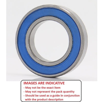 1116921 | S7203-2RS-ECO (PK-10) --- Angular Contact Bearings - 17x40x12 mm Single Row Ball - Stainless Steel AISI 440C Bearing