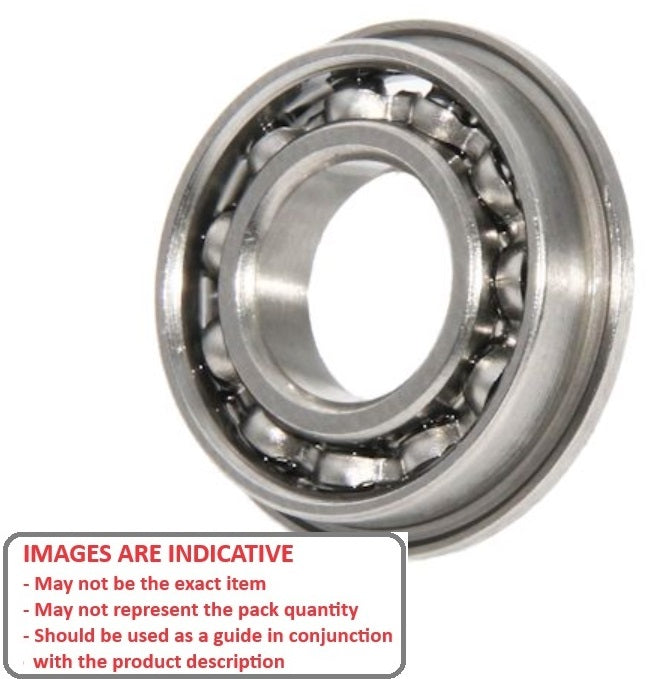 1044800 | SF693-MC34-GR7-R-L23 (50 Pcs) --- Single Row Ball Bearings - 3x8x3 mm - Stainless Steel AISI 440C