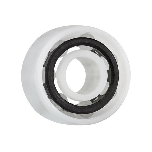 Plastic Bearings - 28.575x53.975x19.05 mm - Acetal with Glass Balls