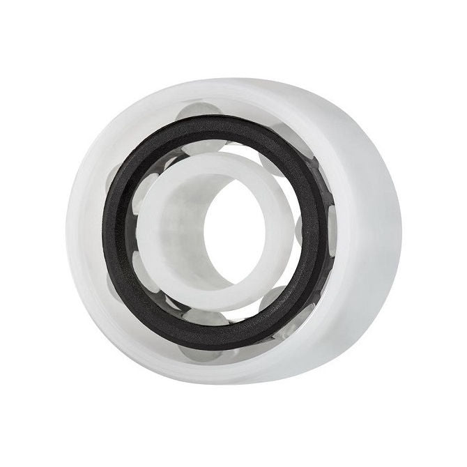 1101893 | P-DR-R8B-AGL --- Plastic Bearings - 12.7x28.575x11.113 mm - Acetal with Glass Balls Bearing