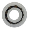 Plastic Bearings - 3.175x12.7x3.969 mm / 14.224 mm - Acetal with Glass Balls