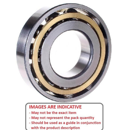 1160450 | 7210B --- Angular Contact Bearings - 50x90x20 mm Single Row Ball - Chrome Steel SAE 52100 Bearing