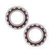 Angular Contact Bearings - 25x47x12 mm - Chrome Steel SAE 52100 - High Speed Polyamide Cage