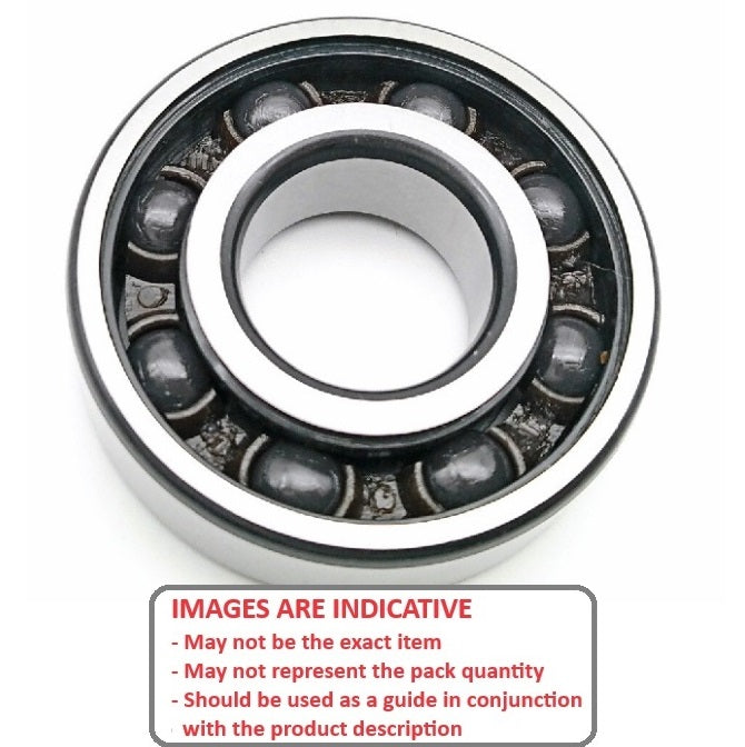 1034546 | SR188A-YO-CSN (Each) --- Yoyo Bearings - Type Standard Type 6.35 x 12.7 x 4.8 mm - Open Bearing - Stainless Steel with Ceramic Balls