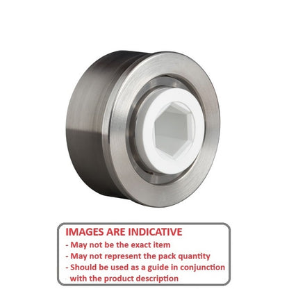 1094385 | CB-475-111H-18-6S (25 Pcs) --- Conveyor Bearings - 11.11x47.5x17.78 mm / 23.62 mm Single Row - Stainless Steel 316 Balls and Races Bearing