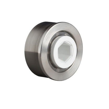 Conveyor Bearings - 17.46x57.4x17.78 mm / 23.62 mm - Stainless Steel 316 Balls and Races