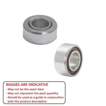 1046496 | SR144A-D27-CSN-ZE-TO (Each) --- Dental Applications Bearings - 3.175x6.35x2.778 mm