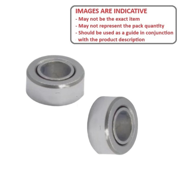 1046693 | SR145-D75-ZZE-KC (Each) --- Dental Applications Bearings - 3.175 7.518 / 7.200 2.778 mm - Stainless Steel AISI 440C - Dental Special Bearing