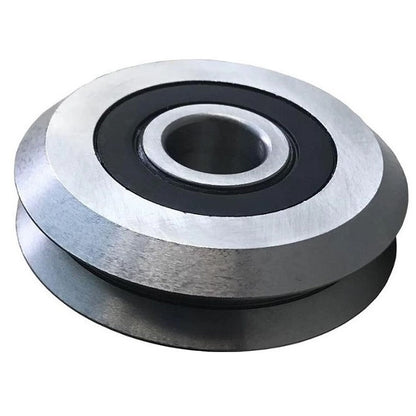 1046299 | SMR45.72-012-YY-VP-8.128 --- Plain Guide Wheels Dual Vee - Guide Wheel Size Reference 3 - 45.72x15.875 mm - Stainless Steel AISI 440C