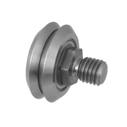 1039997 | DVWS2-ZZ --- Studded Guide Wheels Dual Vee - Size Reference 2 - 30.7x11.13 mm - Chrome Steel SAE 52100 with Shields Guide Wheel