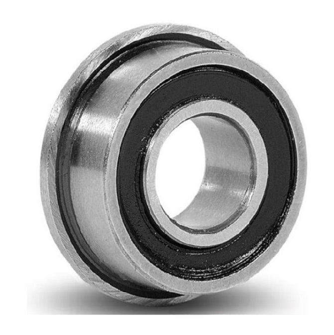 1107653 | SF6702-2RS --- Single Row Ball Bearings - 15x21x4 mm Flanged - Stainless Steel AISI 440C Bearing