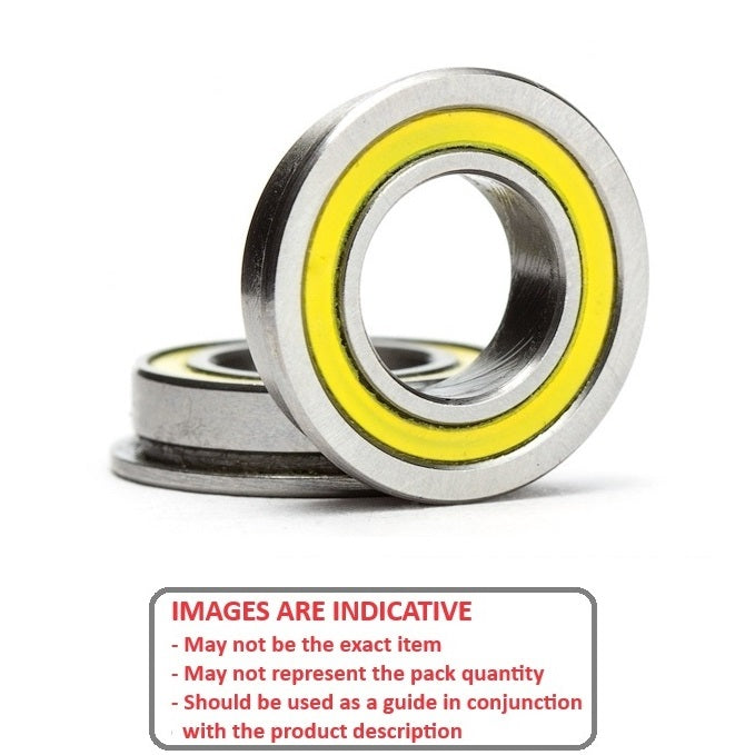 1044426 | SFMR63A-CSN-2RY-ECO --- Single Row Ball Bearings - 3x6x2.5 mm - Stainless Steel AISI 440C - Ceramic Si3N4 Balls
