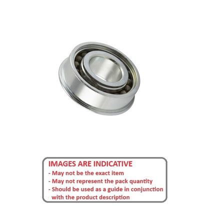 1046495 | SFR144A-D74F-CSN-ZSO-TO (Each) --- Dental Applications Bearings - 3.175x6.35x2.769 mm - Stainless Steel AISI 440C - Ceramic Si3N4 Balls - Dental Special Bearing