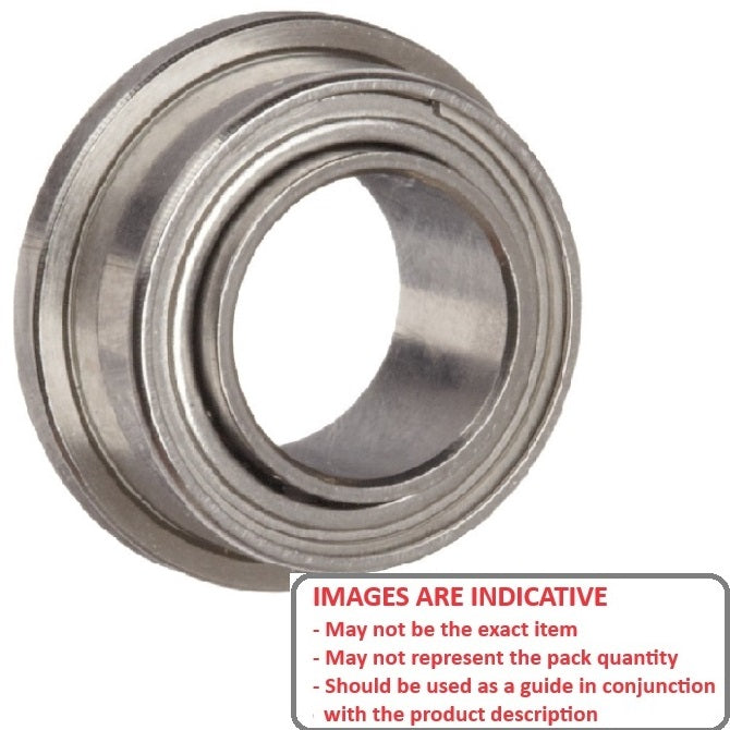 1047693 | SFWR144A-ZZS-MC34-U3-AF12 --- Single Row Ball Bearings - 3.175x6.35x2.779 mm / 3.571 mm - Stainless Steel AISI 440C