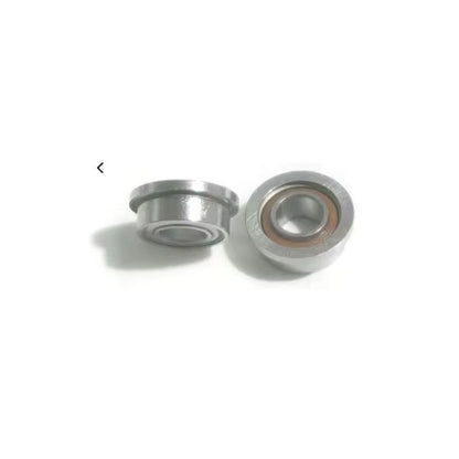 1058402 | SFR166-ZS-MC5-GR7-KB-J260 (30 Pcs) --- Single Row Ball Bearings - 4.763x9.525x3.175 mm Flanged - Stainless Steel AISI 440C Bearing