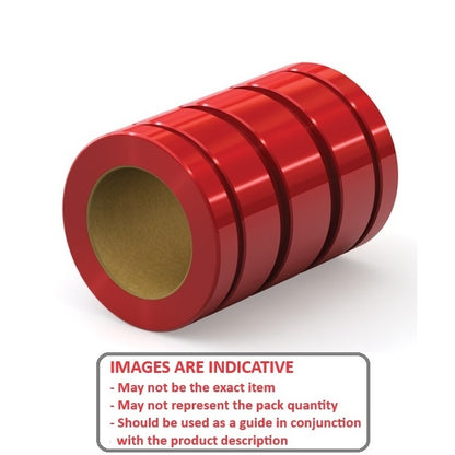 1097584 | LCP-0120-022-032-FGP --- Sliding Bearings Linear - 12x22x32 mm - Frelon Gold Lined Bearing