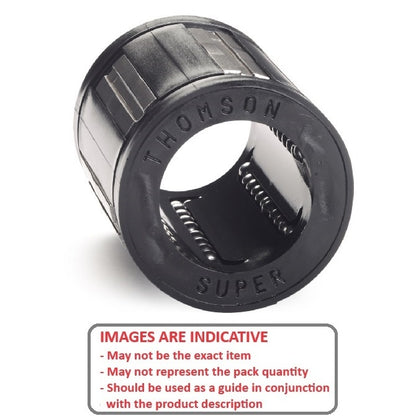 1087760 | LCB-0095-016-022-TP --- Ball Bearings Linear - 9.53 15.875 to 15.888 22.225 mm Standard Closed - Chrome Steel Bearing