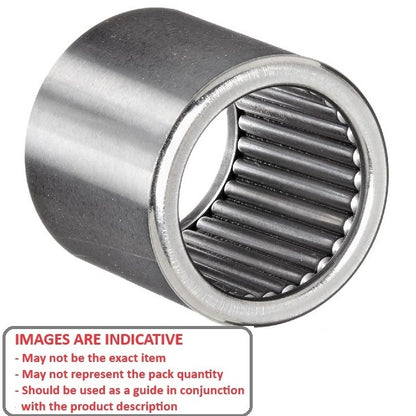 1047690 | NSO-0032-0064-0064-FC (300 Pcs) --- Needle Roller without Inner Ring Bearings - 3.175x6.35x6.35 mm / 170 Kgf Shell Type - Chrome Steel Bearing