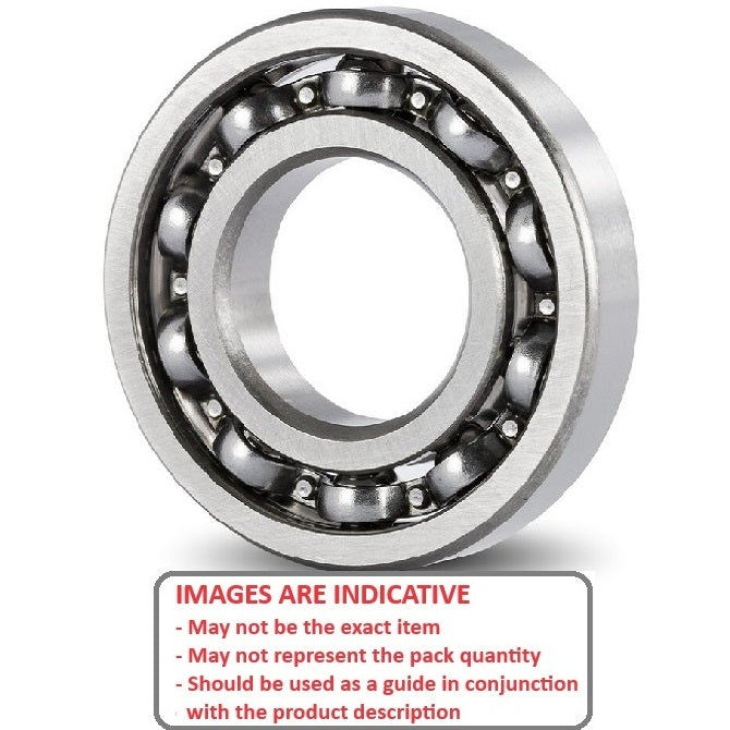 1036605 | SR09-MC3-JP6-AF12 (50 Pcs) --- Single Row Ball Bearings - 1.016x3.175x1.191 mm - Stainless Steel AISI 440C