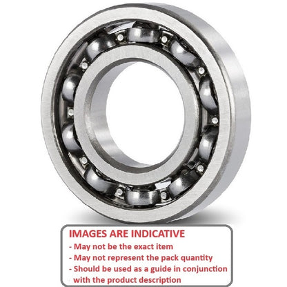 1036605 | SR09-MC3-JP6-AF12 (50 Pcs) --- Single Row Ball Bearings - 1.016x3.175x1.191 mm - Stainless Steel AISI 440C