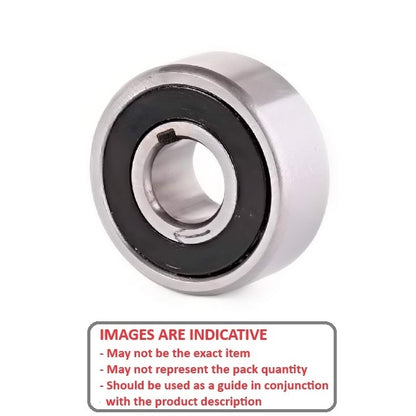 1115467 | OW-0170-0400-0170-2RS-K --- One Way Bearings - 17x40x17 mm Sprag - Chrome Steel Bearing