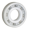 Plastic Bearings - 3.175x12.7x3.969 mm - PVDF with Glass Balls